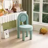 Cadeira de Maquiagem Personalizada para Comércio Exterior, Banco de Maquiagem e Manicure Estilo Creme, Banco de Vestir para Meninas em Casa, Móveis de Quarto, Penteadeira
