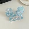 Pinza para el pelo de orejas de Mickey de dibujos animados de personalidad, pinza linda para la parte trasera de la cabeza, pinza de tiburón mediana acrílica, accesorios para el pelo