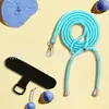 Cordón Personalizado de 6 mm para Teléfono Móvil Que Se Puede Llevar Diagonalmente a Través de Junta de Cuerda Larga Multifuncional con Logo Imprimible Cordón Tejido de Poliéster para Teléfono Móvil