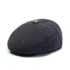 Gorra de Piel de Visón para Hombres de Mediana Edad y Mayores, Gorra de Béisbol para Personas Mayores de Otoño e Invierno, Sombrero Versátil Casual para Senderismo al Aire Libre