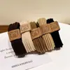 Goma Elástica Corbata para Mujer Cabeza Sentido Avanzado Cuerda Gruesa para Cabeza Nueva Alta Elasticidad Duradera Simple Banda para el Cabello Goma Elástica Cuerda para el Cabello