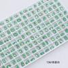 Dongzhou Crystal 6*4 Ovales Pedrería para Uñas Estilo Francés Pequeño Huevo de Paloma Anillos Ovalados de Cristal K9 de Alta Calidad con Pedrería