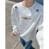 Nueva Sudadera Casual Simple para Hombre Otoño/Invierno 2026, Moderna y Única, Corte Holgado, Tallas Grandes, Top Estilo Coreano para Adolescentes