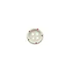 Nuevo Punto de Goteo Rojo Blanco Roto Botones Redondos Materiales Hechos a Mano DIY Accesorios de Ropa Botones Funda de Teléfono Móvil Flores para Zapatos