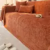 Funda de Sofá Universal de Chenilla Totalmente Envuelta para Todas las Estaciones Sala de Estar Estilo Suave Toalla de Sofá de Una Pieza Anti-Arañazos Funda de Sofá para Gatos