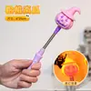 Decoración de Halloween Linterna de Calabaza Regalo para Niños Palo Brillante de Mano Accesorio para Actividad Escena Ambiental Disfraz Pequeño Regalo