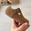 Zapatos Birkenstock para Niños 2026 Nueva Colección Primavera y Otoño Zapatos de Piel para Niñas Mocasines Versátiles Zapatos de Suela Suave para Niñas Zapatos Planos de Primavera