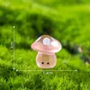 Musgo Micro Paisaje Lindo Hongo Luminoso Pequeño Jardinería Paisajismo Decoración DIY Accesorios Mini Escritorio Pequeños Adornos