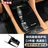 Adecuado para 23 modelos de pegatinas decorativas para panel de cambios de la serie 40 de Toyota Alphard, fabricadas con tecnología de cristal de plástico de fibra de carbono real, específicamente para Wilfa