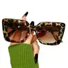 Gafas de Sol Cuadradas de Moda Sencilla con Montura Grande para Mujer, Gafas de Sol para Celebridades de Internet, Tomas Callejeras