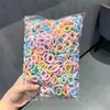 Argolas de Cabelo Amigáveis para Crianças, Elásticos de Alta Elasticidade para Meninas, Elásticos do Tamanho de um Polegar, Laços de Cabelo para Menininhas, Cordões de Cabelo para Bebês