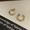 Brincos de Coração de Pérola de Metal Levemente Luxuosos e Exquisitos para Mulheres 2024 Novos Brincos de Design de Nicho Brincos High-End Estilo Frio