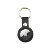 Adequado para Estojo Protetor de Couro Airtag Chaveiro Localizador Apple Airtags Estojo de Couro PU em Estoque