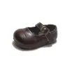 Zapatos para bebé niña, zapatos de cuero de otoño, zapatos de suela blanda para bebés de un año, zapatos para niños pequeños, zapatos de princesa para niñas, zapatos elegantes para niñas