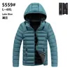 Amazon chaqueta acolchada de plumas costillas ligeras chaqueta cálida forro para chaqueta amantes original individual color liso simple chaqueta acolchada de algodón