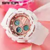 Reloj Sanda, reloj deportivo de moda, multifuncional, para estudiantes, electrónico, para hombre, resistente al agua, de cuarzo, de una generación, venta al por mayor