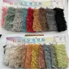Varias muestras de tarjetas de color de peluche otoño e invierno nuevo pelo de conejo tela de pelo estilo elegante imitación de visón peluche de pelo de conejo tela de peluche ropa