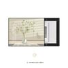 Caja de medidor de viento estilo ins nórdico pintura decorativa planta verde pequeña y fresca caja de distribución caja de interruptor de blindaje pintura para colgar