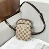 Guangzhou Hengli Nueva Bolsa para Teléfono Móvil Mujer 2024 Retro Textura de Alta Calidad Versátil Bolso Pequeño Cuadrado de Hombro Cruzado