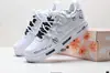 Zapatillas Putian Puras Vintage Desgastadas Color Retro Lavado al Agua Zapatillas Air Force 1 Modernas Versátiles Af1 Zapatos Deportivos para Hombre