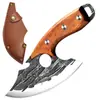 Cuchillo de deshuesar directo de fábrica gigante Forja Longquan cuchillo de cocina pequeño machete para cortar carne cuchillo para matar pescado cuchillo de carnicero cuchillo de carnicero cuchillo para sacar carne