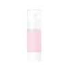 Botella de loción al vacío de color rosa oscuro, base de maquillaje líquida, corrector, cosmético, botella con pulverizador, de vidrio, portátil para viajes