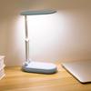 Lámpara de mesa pequeña plegable Dineng 613 LED con carga de doble uso para dormitorio de estudiantes.