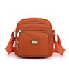 Bolso pequeño de color liso con cambio sencillo, mini mochila pequeña, cartera de negocios, bolso de nailon para teléfono, bolso bandolera para hombro