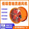 Ventilador Axial Tipo Conducto, Ventilador de Extracción Industrial de Alta Potencia y Bajo Ruido, Extractor de Cocina, Ventilador Axial
