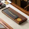 Nova Bandeja de Chá Estilo Chinês, Novo Modelo, Mesa de Chá Drenante de Luxo Leve, Bandeja de Chá, Acessórios para Conjunto de Chá Kung Fu, Mar de Chá, Estação de Preparo a Seco para Escritório