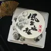 Decoraciones de Pastel Creativas de Moda de Xiaohongshu para Pasteles de Cumpleaños de Hombres Estilo Chino