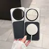 Capa protetora moderna e de alta qualidade para celular vivox300ultra x300s wrap total couro magnético