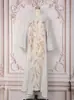 Mt572 El Nuevo Vestido Transfronterizo de Mujer de Amazon con Apliques de Perlas, Elegante Vestido de Fiesta, Stock Listo de Fábrica