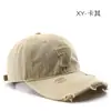 Chapéu Feminino Primavera e Outono Distinto Fashionável Desgastado Boné de Baseball Esportes ao Ar Livre Masculino Viagem Chapéu de Proteção Solar