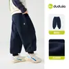 Calça de Uniforme Escolar: Compre 2 Leve 3 Yuan de Desconto Calças Infantis Dudu Calças Esportivas de Outono para Meninos Calças Casuais Tendência para Meninas