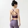 Nuevo chaleco deportivo elegante para mujer, no necesita usar sujetador, con almohadillas en el pecho incorporadas, adecuado para correr, Pilates y yoga