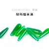 Calcedonia Natural Forma de Gota Larga Estilo Antiguo Pasador Accesorios Joyería DIY Ágata Colgante Pendientes Pendientes Venta al por Mayor