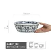 Novo Conjunto de Louça de Cerâmica Estilo Chinês para Jantar de Reunião para Uso Doméstico, Tigelas e Pratos Atacado, Tigelas Grandes, Pratos de Jantar Redondos, Tigelas e Pratos para Sopa