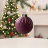 Bolas de Natal Envoltas em Tecido de Comércio Exterior Mais Vendidas para Decoração de Interiores Enfeites de Árvore de Natal DIY Bolas de Natal de Tecido em Estoque