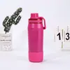 Bolso Cruzado Nuevo de Gran Capacidad Termo Taza 304 Acero Inoxidable Doble Capa Vacío Taza de Agua A prueba de Frío y Anti-Caídas Taza Espacial