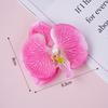 Celebridad de Internet Nuevo Abanico Chinoiserie Phalaenopsis Ramo Decoración de Pastel Cadena de Perlas Pantalla de Madera Plug-in para Hornear