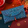 Sobre Rojo de Tela Brocada Bordada de Alta Gama Bolsa Roja de Diez Mil Yuan Palabras de Buena Suerte y Bendición Sobre Rojo Universal