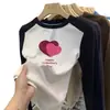 Camiseta Interior de Polar para Niña Otoño Invierno Nuevo Estilo Patchwork Manga Larga Ropa Interior Base Elegante para Bebé