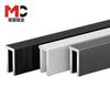 Zócalo de aleación de aluminio muy estrecho directo de fábrica línea de pie invisible sin costuras autoadhesivo minimalista línea de pie de aleación de aluminio