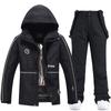 Novo traje de esqui masculino e feminino, calças de snowboard quentes e grossas, estilo coreano