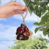 Kit de Materiales DIY para Carrillón de Viento de Cáscara de Fruta Natural Producto Semi-Terminado Hecho a Mano Vaina de Frijol Cáscara de Fruta Campana Colgante Llavero Colgante para Bolsa Venta al por Mayor