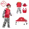 Disfraz de Halloween Paw Patrol para Niños, Conjunto de Ropa para Actuación, Ropa Linda de Halloween para Niños Europea y Americana