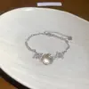 Pulsera con Colgante Redondo de Circonita Super Brillante, Moderna, Sencilla, Lujosa, de Gama Alta, Versátil, Exquisita Joyería para Mujer