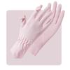Guantes de Protección Solar para Mujer, Anti-UV, Seda de Hielo, Exteriores, Secado Rápido, Transpirables, Conducir, Antideslizantes, Sombrilla, Protección para Ciclismo, Pantalla Táctil
