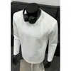 Camiseta de algodón de manga larga deconstruida tipo patchwork, unisex, para primavera y otoño, sudadera pesada estilo americano, corte limpio, adecuada como capa interior